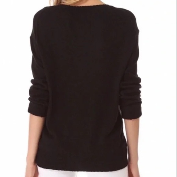 Wildfox White Label Red Sequins Heart ♥️ ~ in Black - Picture 3 of 14